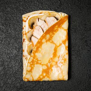 С курочкой в грибном жюльене