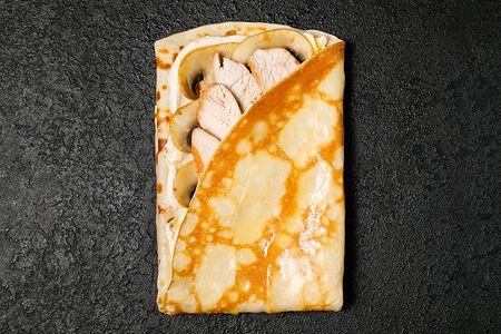 С курочкой в грибном жюльене