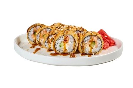 Ролл Темпура с форелью