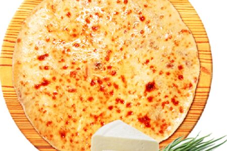 Пирог с сыром и зеленым луком