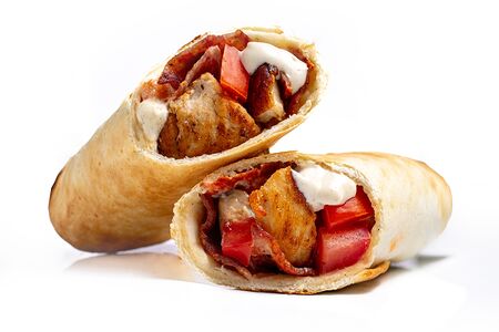 Завертон курица и бекон