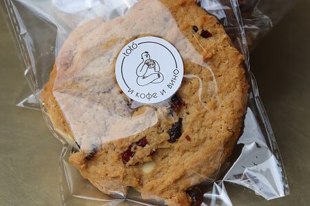 Печенье клюква-белый шоколад