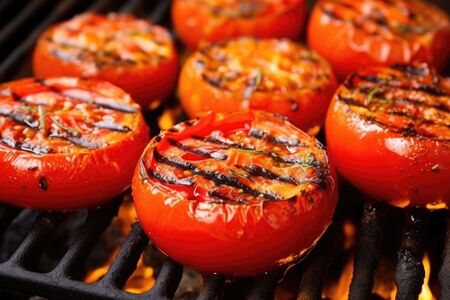 Помидоры на мангале