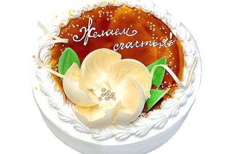 Торт Нежность с черносливом и грецким орехом (большой)