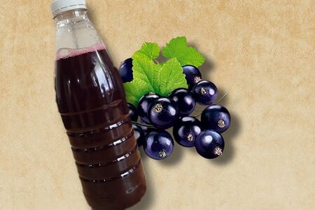 Морс чёрная смородина