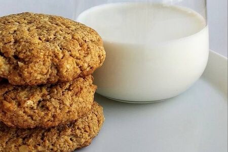 Печенье овсяное с миндалем