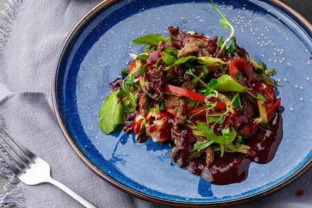 Салат Гриль c мраморной говядиной