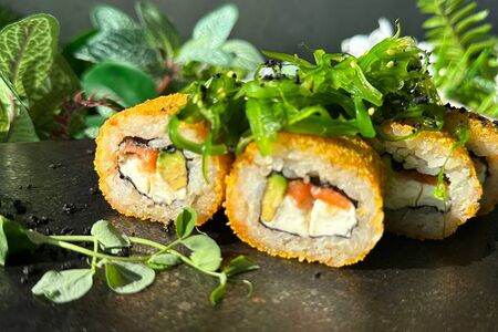 Темпура с лососем