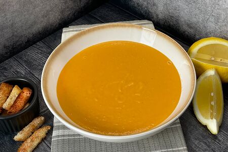 Крем-суп чечевичный