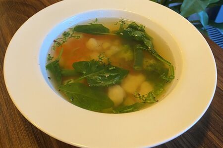 Суп Мисо с лососем