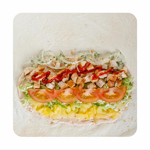 Шаурма с ананасами