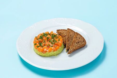 Тартар из лосося