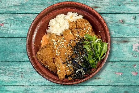 Кацудон с цыпленком