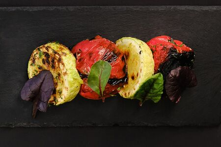 Овощи на мангале