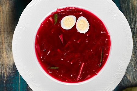 Холодный борщ