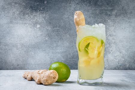 Домашний лимонад Имбирный