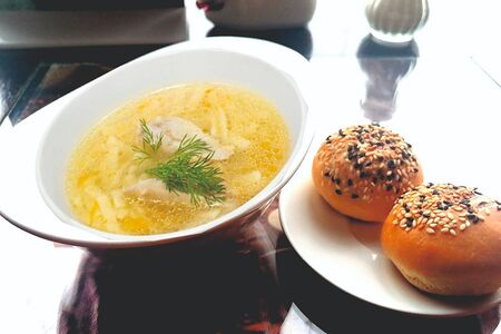 Суп-лапша куриная