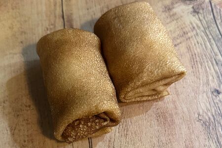 Блины с мясом