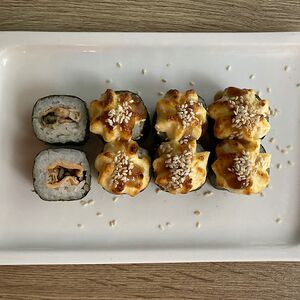 Запеченные маки с мидией