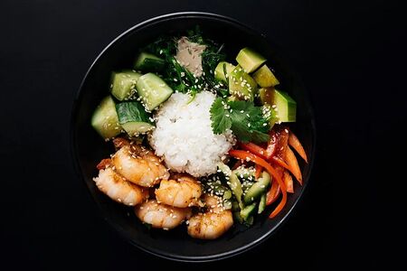 Поке креветка