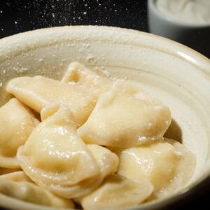 Вареники со сладким творогом