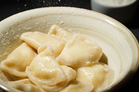 Вареники со сладким творогом