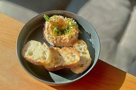 Рийет из подкопченной форели