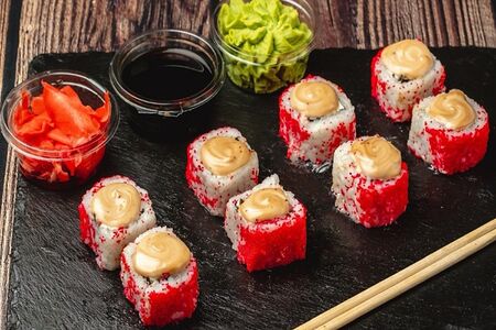 Запеченный Калифорния Ролл 