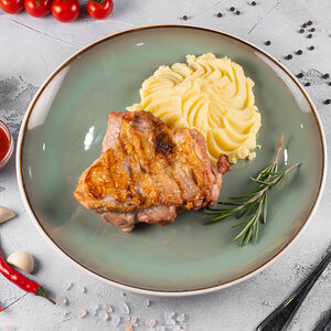 Стейк из куриного бедра