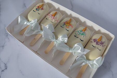 Чизкейки-эскимо Единороги