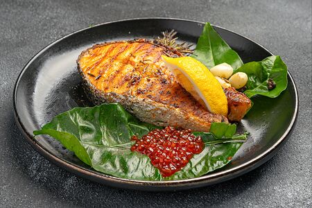 Стейк из семги