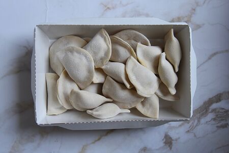 Замороженные вареники с творогом