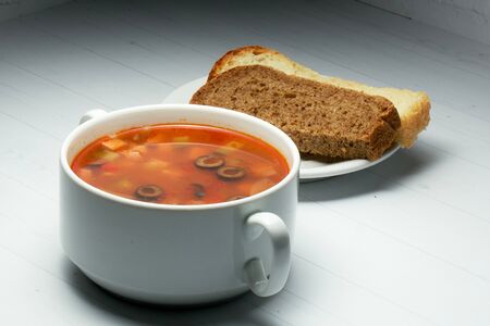 Суп Солянка сборная мясная