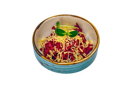 Свекла с чесноком и сыром