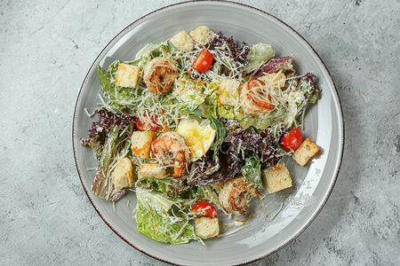 Цезарь с креветками