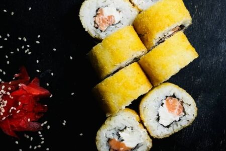 Сяке темпура