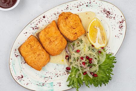 Шашлык из семги