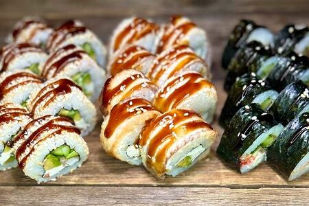 Сет вдвоем с угрем