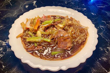 B9k Курица жаренная со стеклянной лапшой