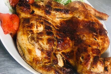 Курица на мангале