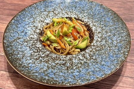 Удон с овощами