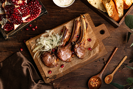 Шашлык из бараньей корейки