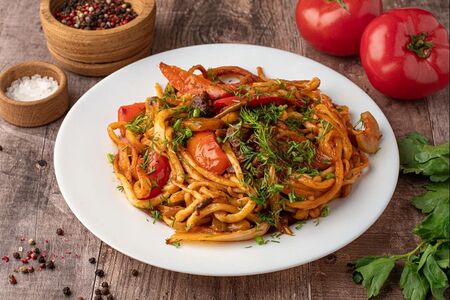 Лагман жареный