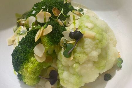 Капуста в сливочно-кешью соусе