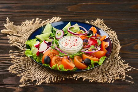 Овощная малая тарелка