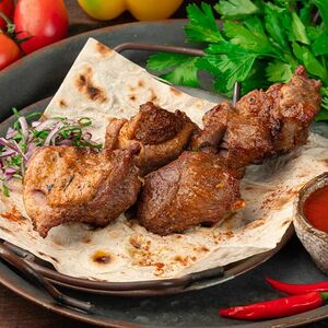 Шашлык из cвинoй шейки