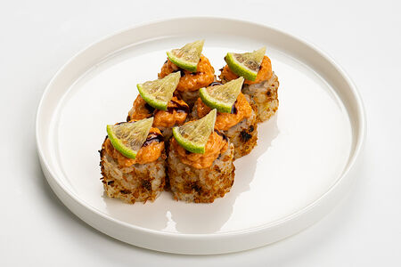 Запеченный ролл Спайси Лосось