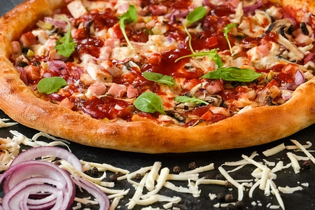 Пицца Деревенская