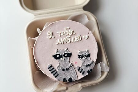 Бенто-торт с лемурами