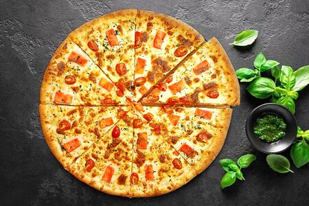 Пицца Сёмга большая